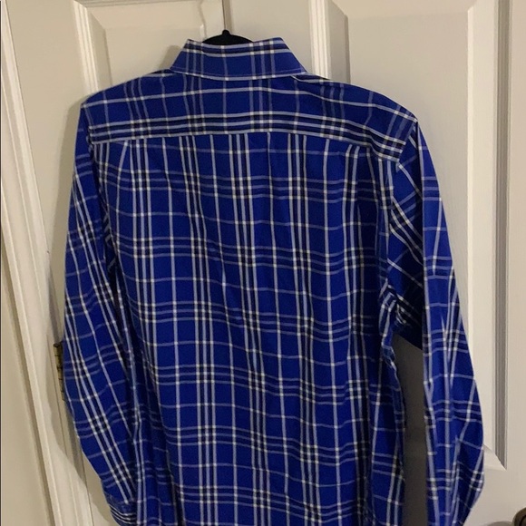 GAP Small Blue Plaid Button Down - Picture 3 of 3